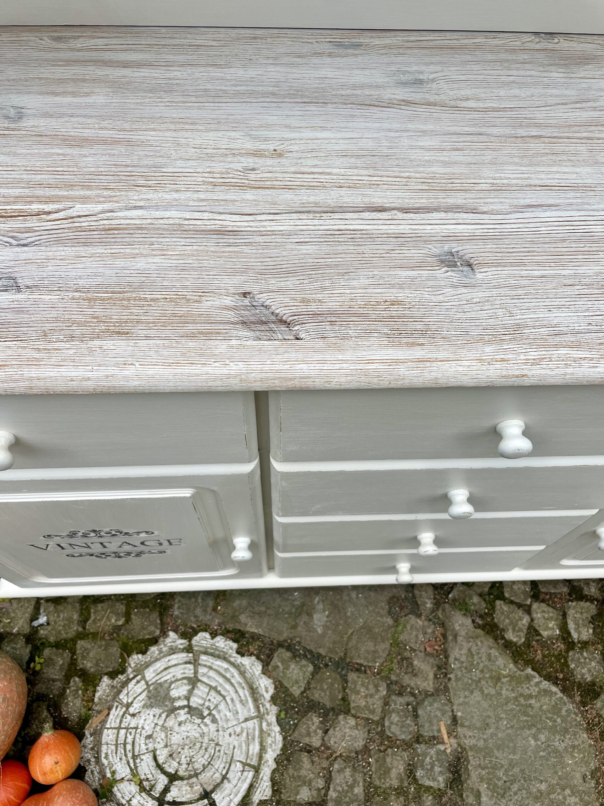 Kredens prowansalski, kredens rustykalny, kredens shabby chic, kredens wiejski - obrazek 5