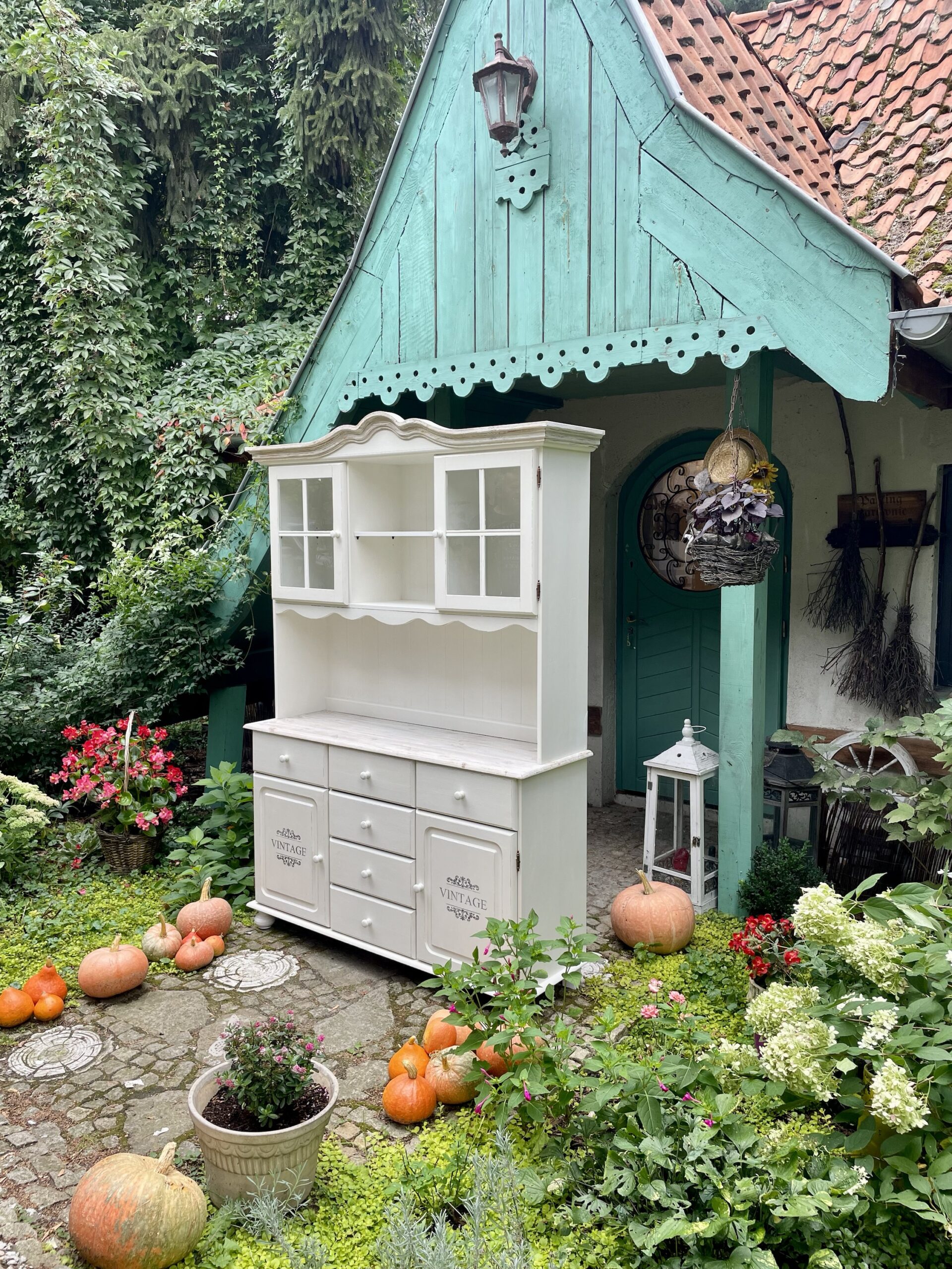 Kredens prowansalski, kredens rustykalny, kredens shabby chic, kredens wiejski - obrazek 2